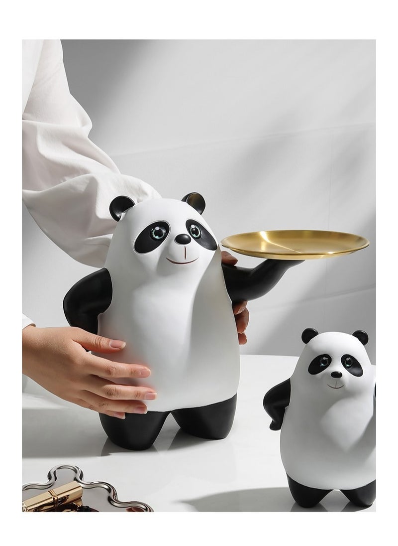 Unique panda design key storage for furnishing household /  decorations / living room or porch area