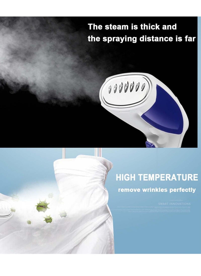 Portable Handheld Clothes Steamer | 1200W Fast Heat-Up | Wrinkle Remover for Clothes & Fabric | 280ml Detachable Water Tank | Auto-Off Safety Feature | Travel Garment Steamer