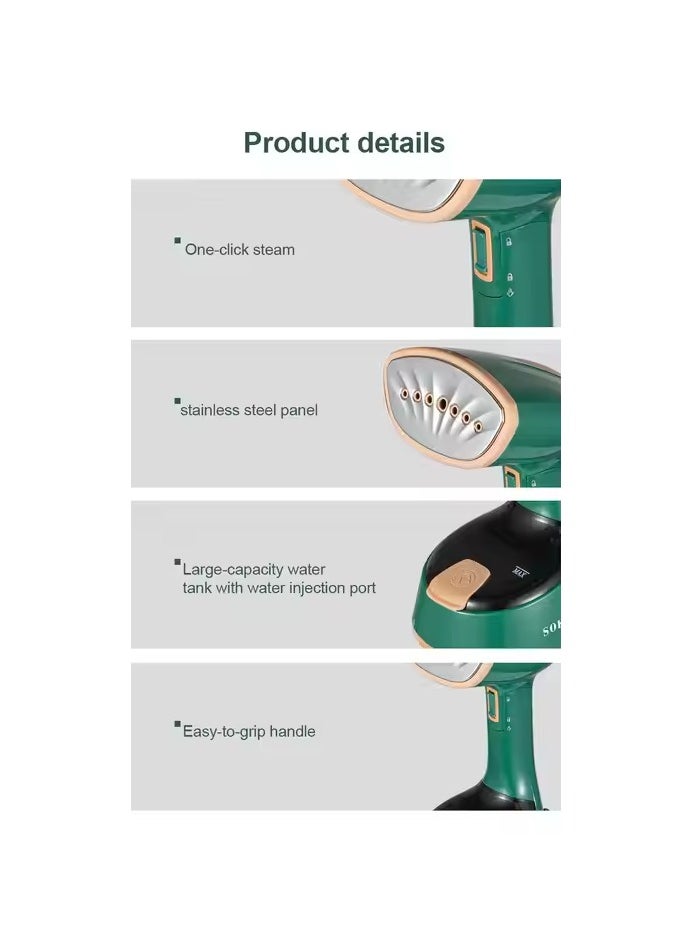 Sokany Sk-Gt-3065 Hand Held Extreme Steamer 120ML Water Tank Wrinkle Free Handheld Garment EXTREME Steamer 1470W High Power 2 Modes Multifunction Electric Steam