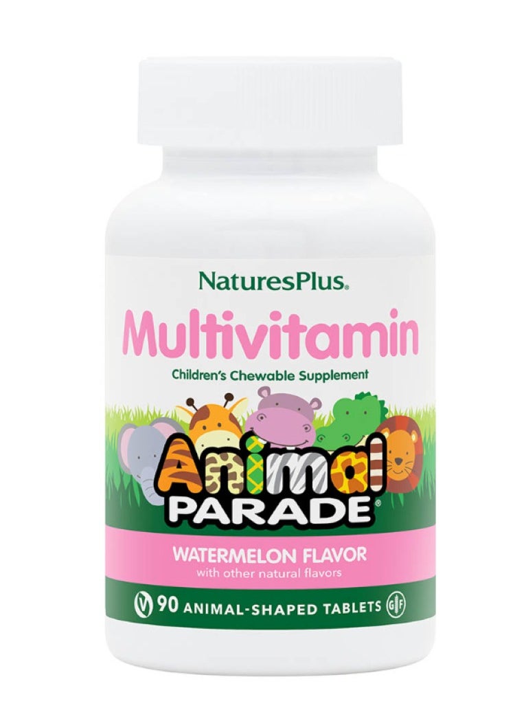 Animal Parade Children's Chewable Multi Vitamin & Minerals Watermelon 90 Tablets