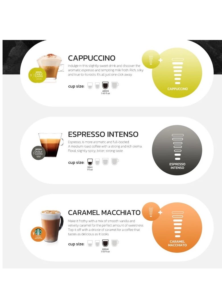 Multi Capsule Espresso Machine 6 in 1 Hot/Cold Brew