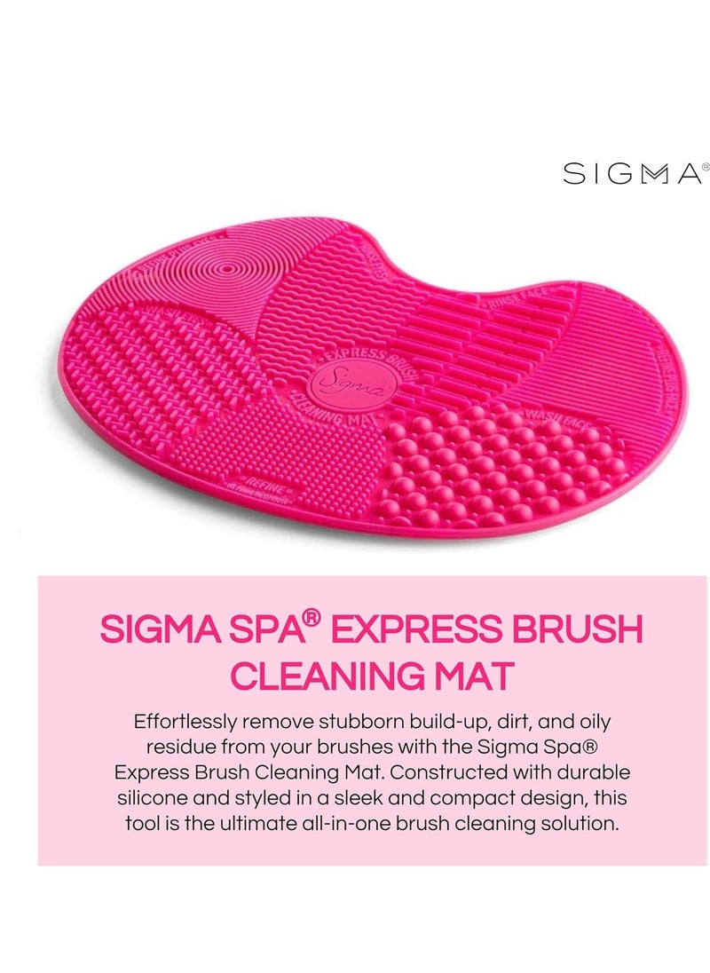 Sigma Switch by Sigma Beauty – Silicone Makeup Brush Cleaner for Switching Shades and Pigments, Switch Cleaning Mat for Superior Makeup Brush Cleaning Mid-Application (Full Size)