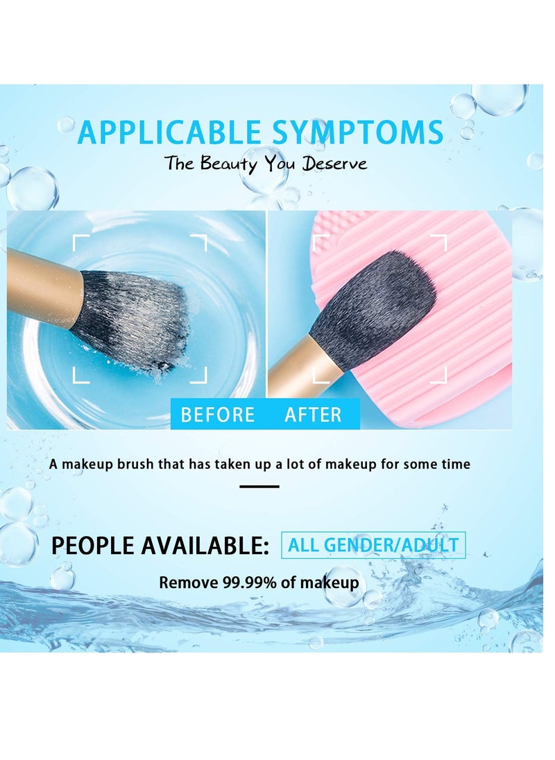 Makeup Brush Cleaner for Cosmetic Brushes, No-washing Quick Drying Deep Cleaning Spray Ideal for Makeup Brushes Sponges for Women Girls 3.38 oz