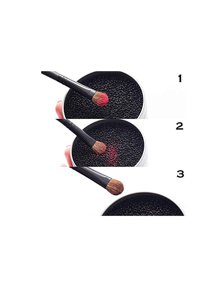 Makeup Brushes Cleaner Eye Shadow or Blush Color Removal Sponge Kit