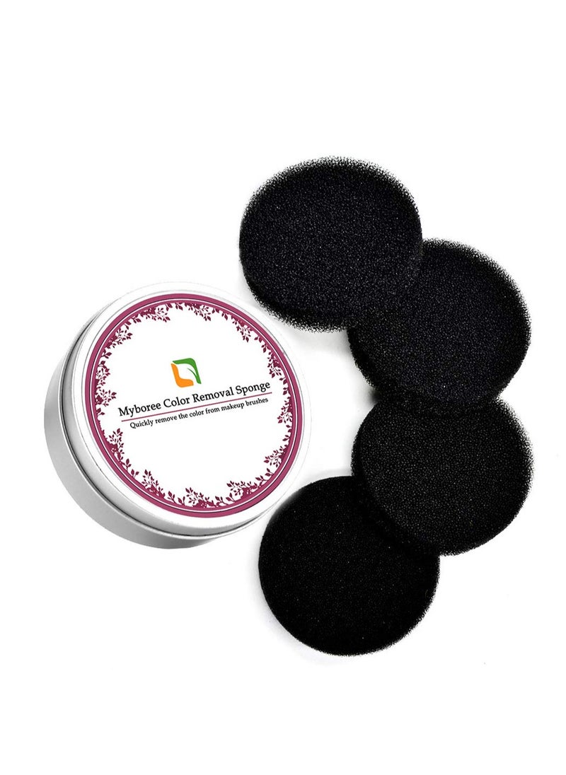 Makeup Brushes Cleaner Eye Shadow or Blush Color Removal Sponge Kit