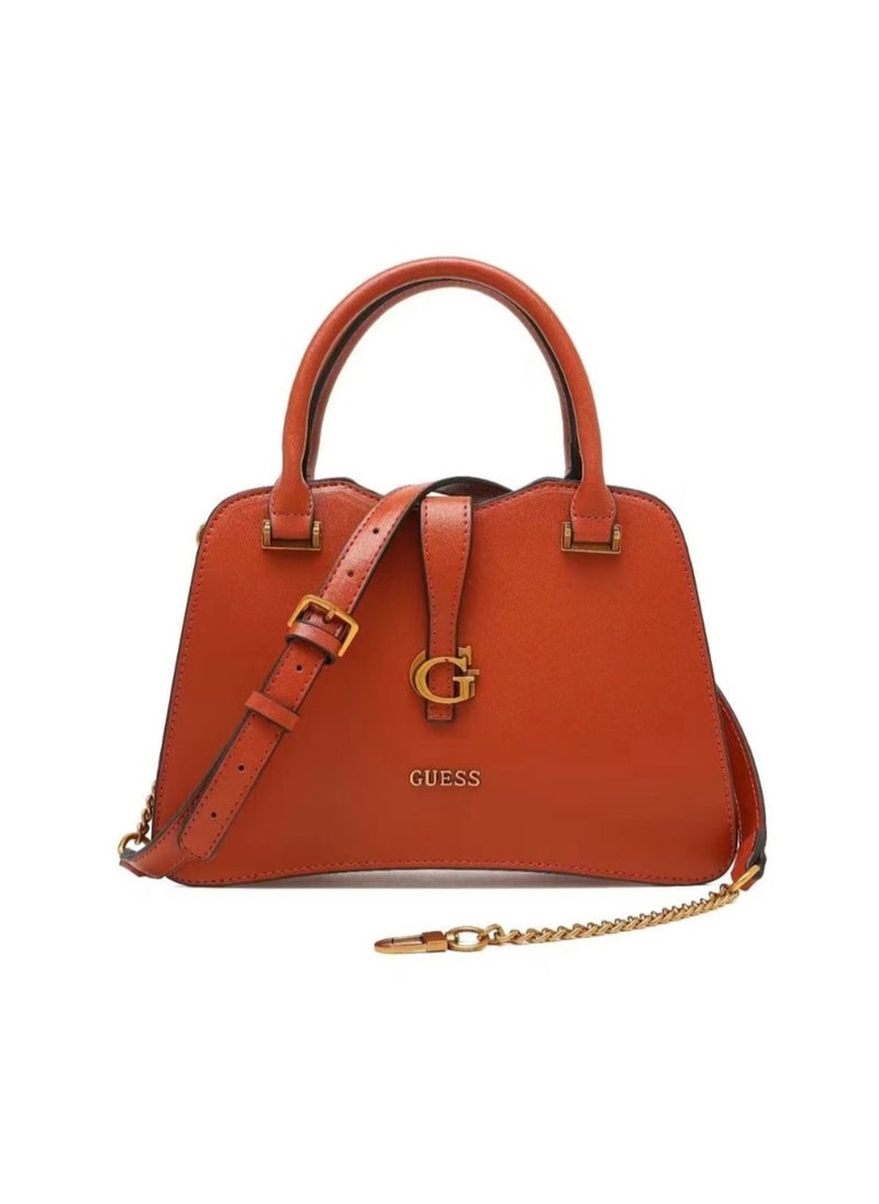 Brown Simple And Stylish One-shoulder Crossbody Women's Handbag 34×9×22CM