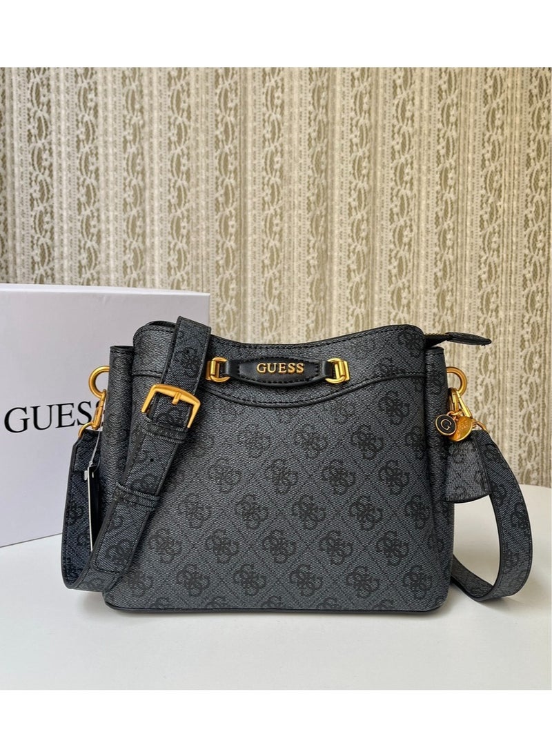 Women's Multi-layer Crossbody Shoulder Bag 23×19×10cm