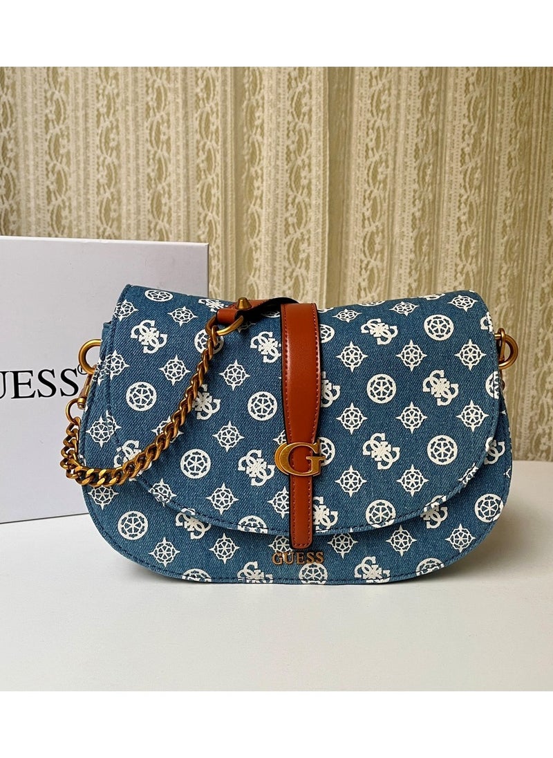 Women's Chain Crossbody Shoulder Bag 26×18×8cm