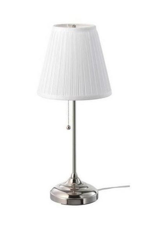 Table Lamp White/Silver