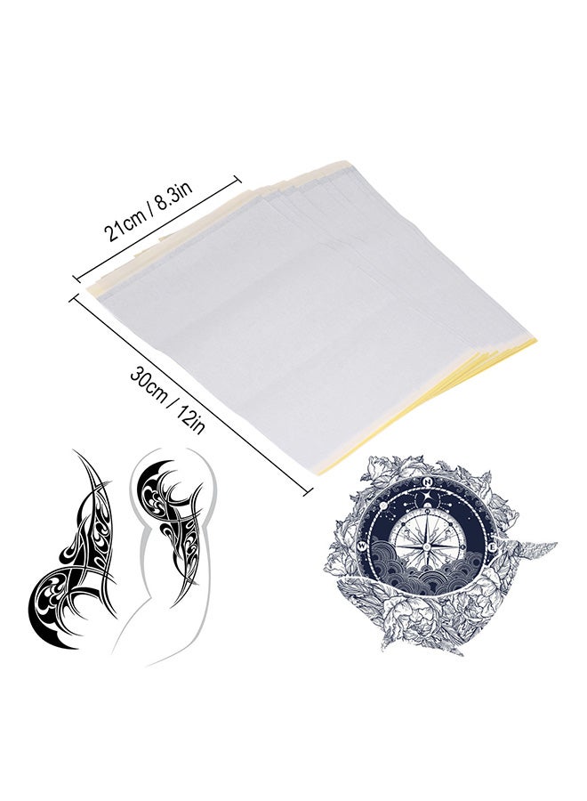 15-Sheets Tattooing Transfer Carbon Paper Multicolour