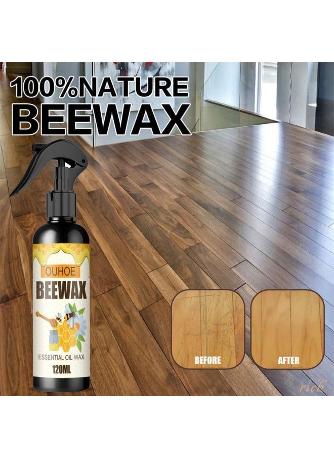 Natural Beeswax Spray, Beeswax Spray,Beeswax Spray Furniture Polish(2PCS)