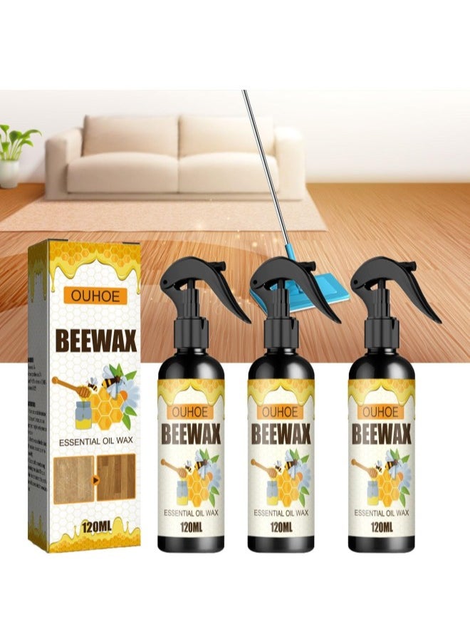 Natural Beeswax Spray, Beeswax Spray,Beeswax Spray Furniture Polish, Bees Wax Furniture Polish And Cleaner, Beeswax Furniture Polish (3PCS)