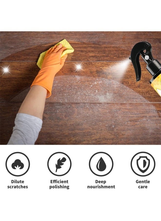Natural Beeswax Spray, Beeswax Spray,Beeswax Spray Furniture Polish (5PCS)