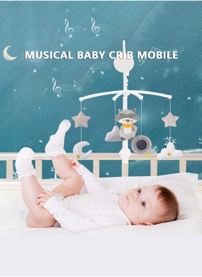 Musical Rotating Toy Crib Mobile Made Of Safe ABS Materia No  Needed Batteries Specifically Designed As Bed Decoration For Baby