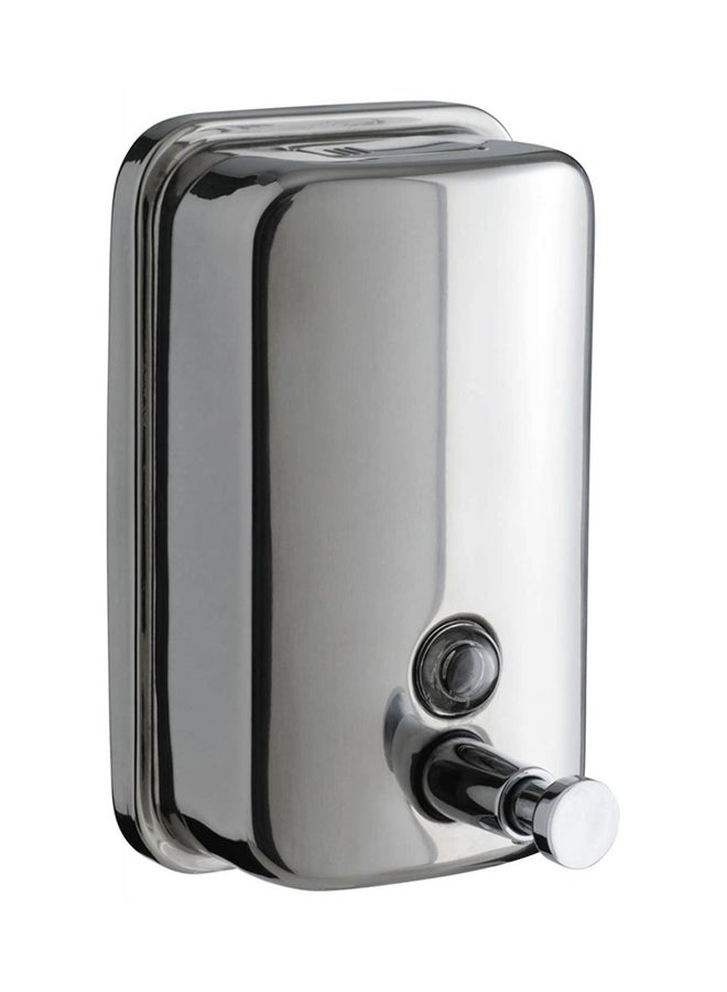 Wall Mounted Soap Dispenser Silver