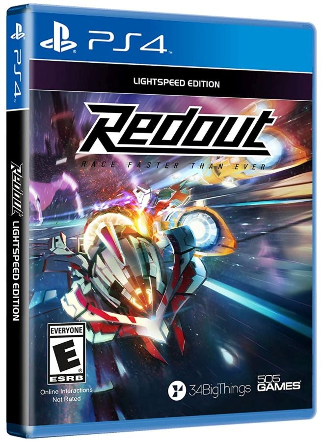 Redout - (Intl Version) - Racing - PlayStation 4 (PS4)