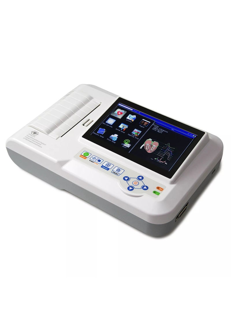 CONTEC ECG600G Digital 12 Lead Electrocardiograph ECG machine EKG CE