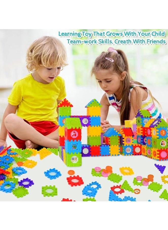 CHU DAI Building Blocks for Toddlers & Kids 350 Pcs Toy Building Sets – STEM Building Toys –Interlocking Building Blocks for Toddlers and Kids games