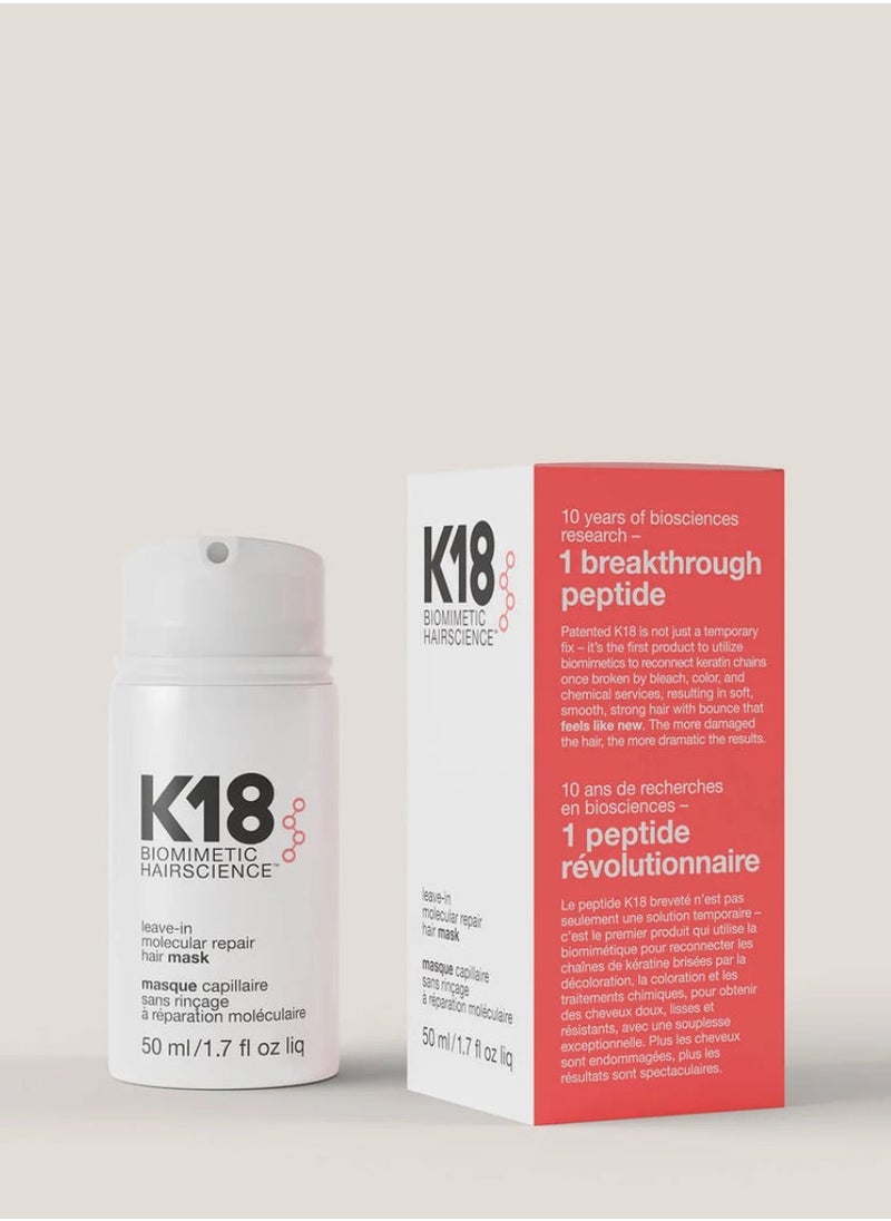 K 18 Leave-In Molecular Repair Hair Mask 50ml