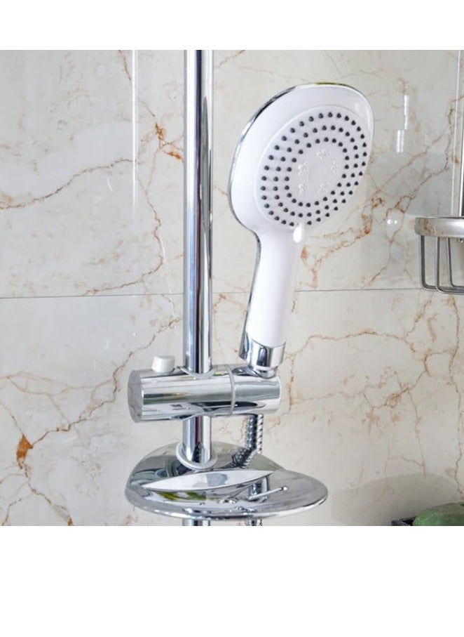 Anneta Shower Column, Silver - 110 mm