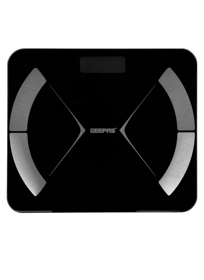 Smart Body Fat Scale With Tempered Glass Platform and Anti Slip Feet | Connects with Android and IOS | Includes Weight, Visceral Fate, Body Fat Rate, BMR, BMI, Body Water, Protein, Body Age, Etc