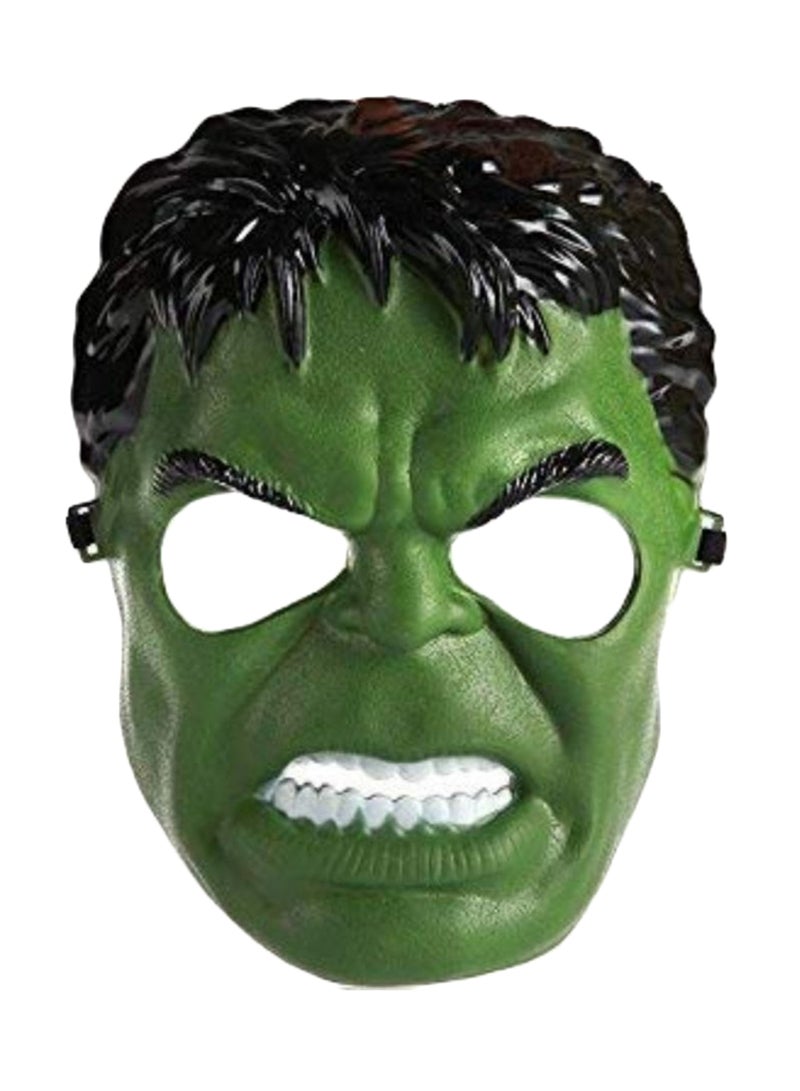 10-Piece Superhero Hulk Mask Set One Size