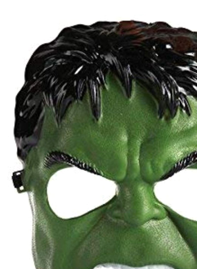 10-Piece Superhero Hulk Mask Set One Size