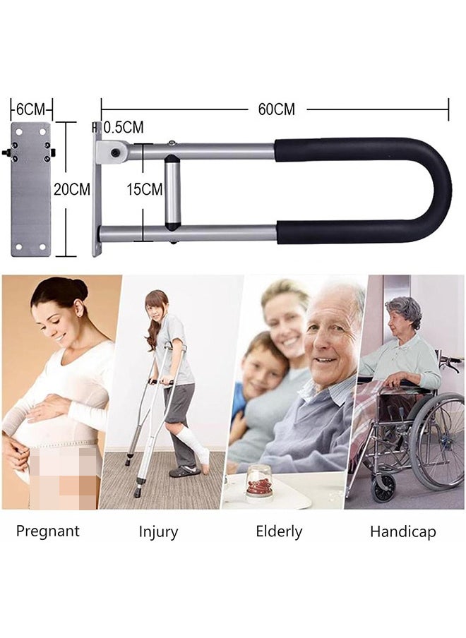 Toilet Grab Bar Bathtub Rails for Bathroom Handrails for Elderly Disabled