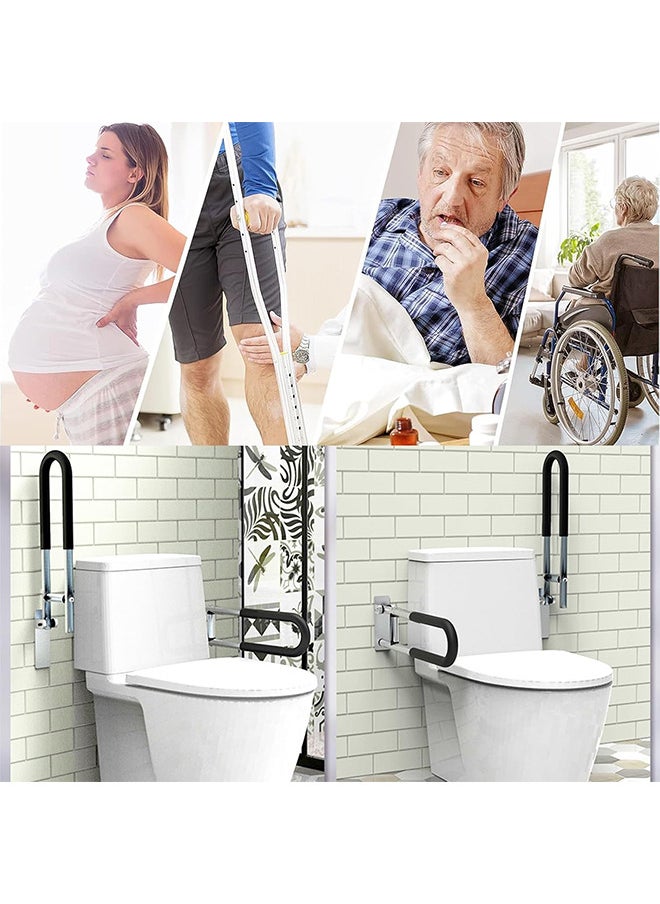 Toilet Grab Bar Bathtub Rails for Bathroom Handrails for Elderly Disabled