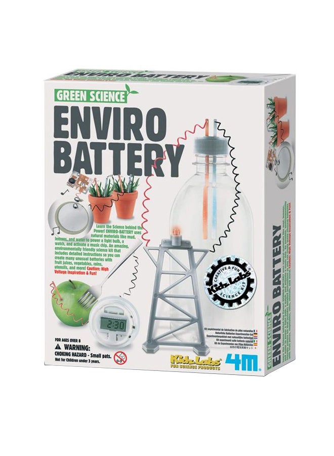 Kidz Labs Green Science Enviro Battery Kit 4145SM