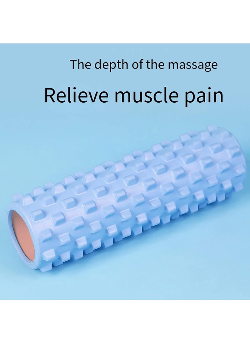 Foam roller for physical exercise—ideal for fitness, muscle recovery, and targeted relief for the neck, knee, and foot.