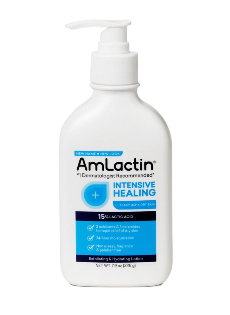 AmLactin Daily Moisturizing Body Intensive Healing Lotion with 15% Lactic Acid AHA