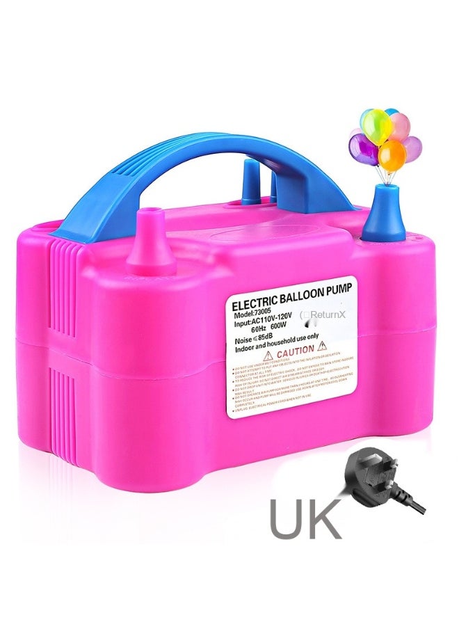 Electric Balloon Pump Durable Sturdy Made Up With High Quality Lightweight 21x14x17cm