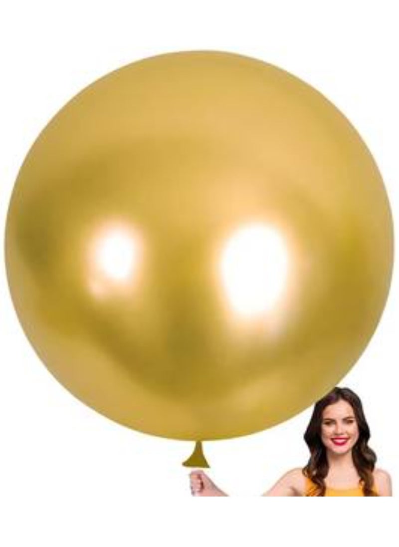 Metallic Gold Balloons 10 pcs 36 Inch Large Gold Metallic