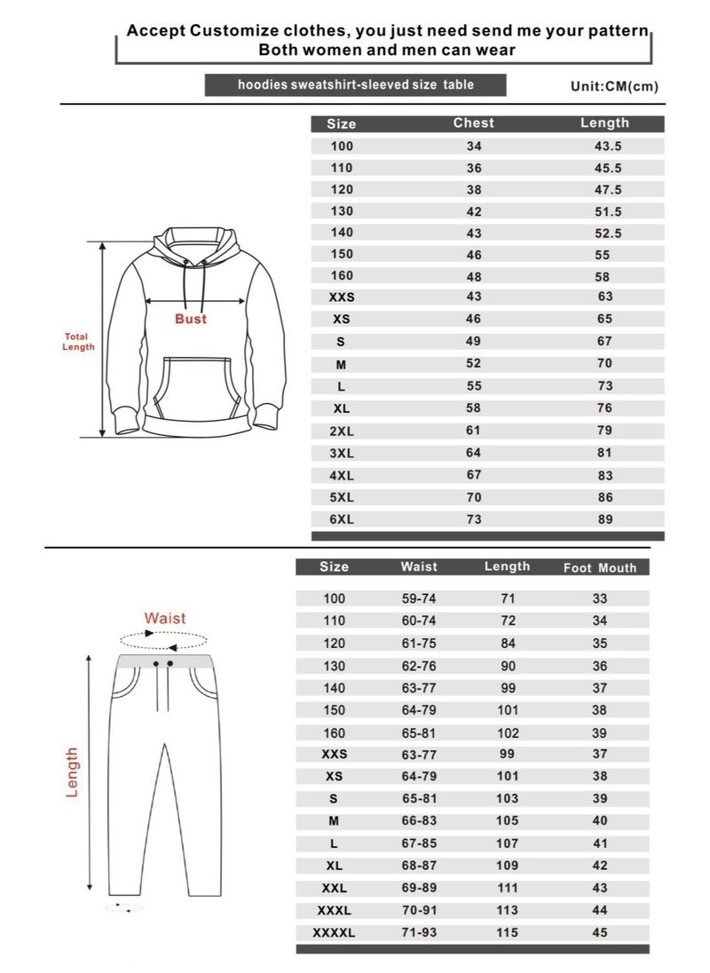 New Dragon Ball Children's Casual Loose Hoodie Set