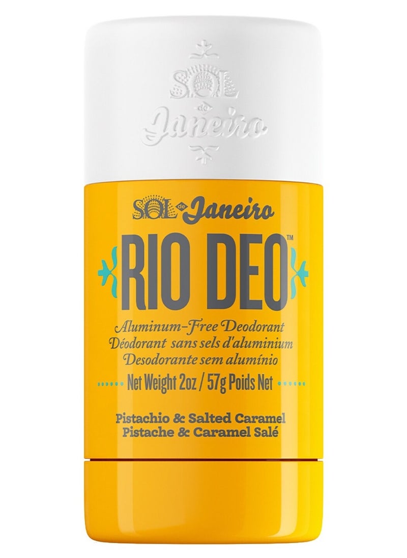 Sol de Janeiro Rio Deo Aluminum-Free Deodorant - Cheirosa 62 Fragrance, 24-Hour Odor Protection, Vegan, Skin-Friendly for Sensitive Skin (57g)