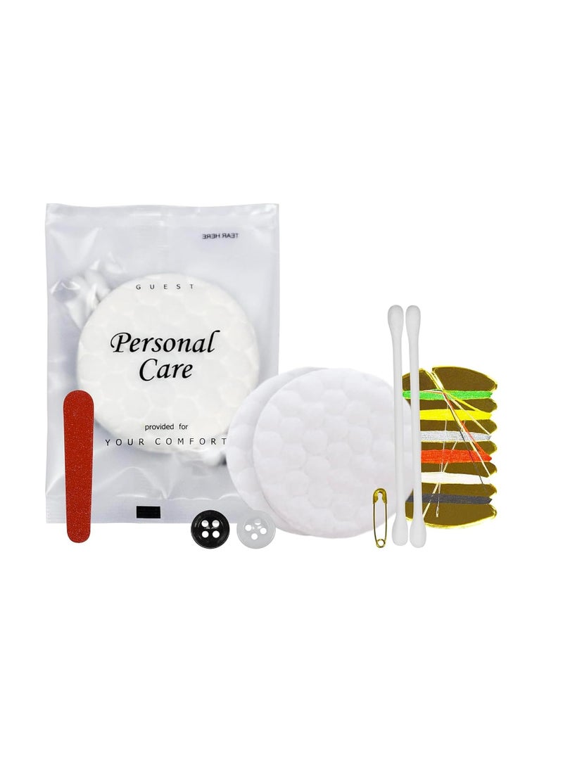 1-Shoppe All-in-Kit | Personal Care Kit Frosted Sachet Wrap | Hotels and Vacation Rentals | (Case of 50)