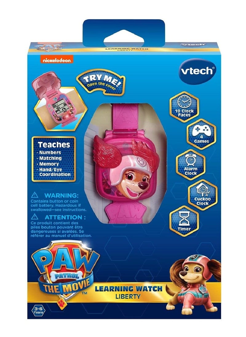 VTech Paw Patrol Movie Liberty Learning Watch Pink