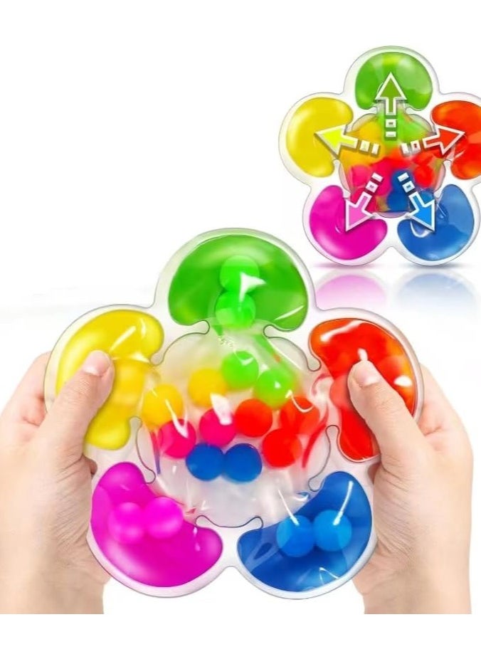 Color Sorting Toys Sensory Toys, Fine Motor Skills Game for Toddlers, Color Matching Toys Preschool Learning Activities Educational Calm Down Montessori Toys for Kids Boys Girls Ages 1 2 3 As Gifts