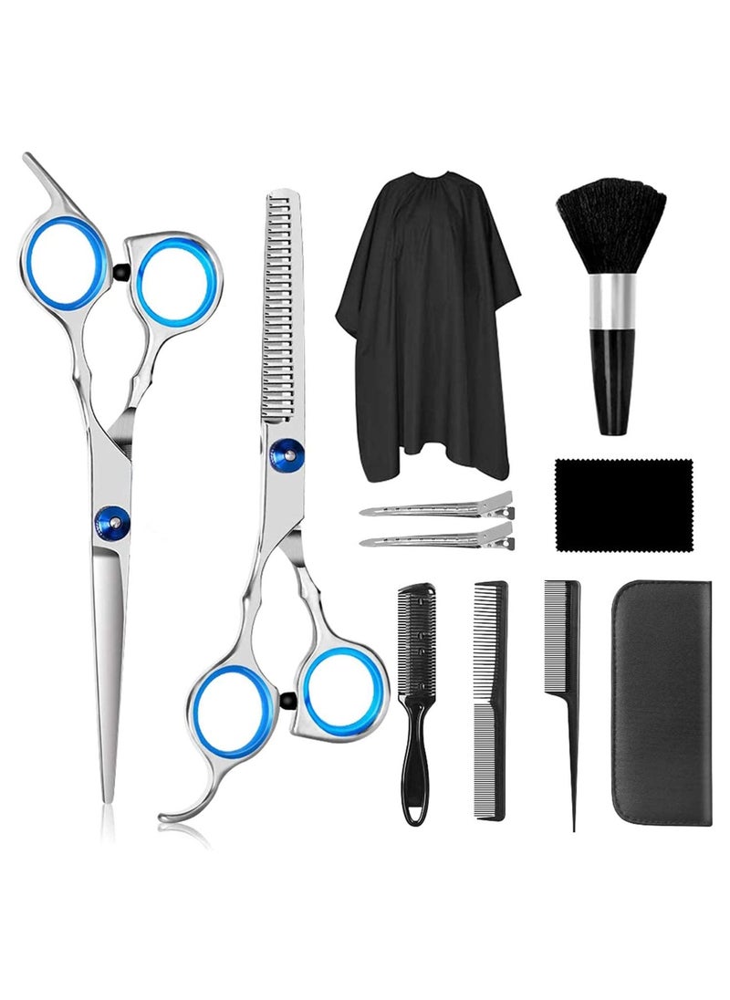 Professional Hair Cutting Scissors Sets 11PCS Multi-Purpose Hair Cutting Kit