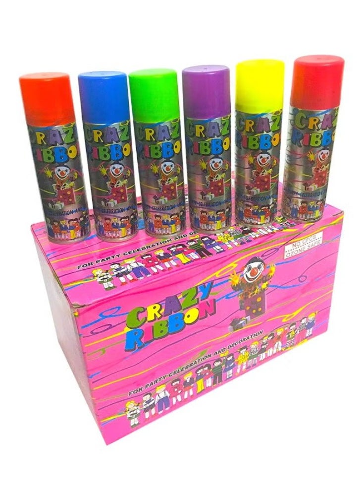 24-Piece Coloured String Spray Set