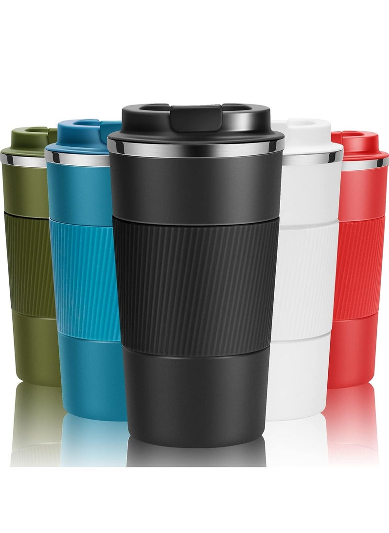 510ml Travel Mug Reusable Insulated Coffee Cup Vacuum Insulation Stainless Steel Thermal Coffee Mug for Hot And Cold Drinks