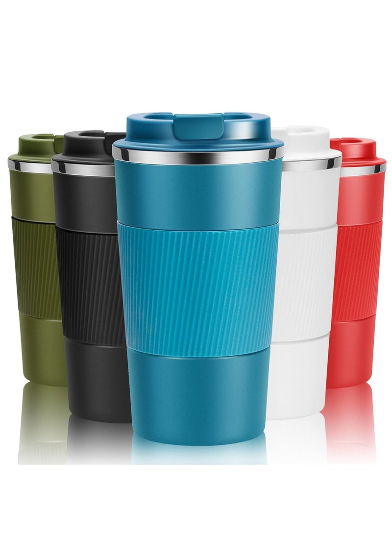 510ml Travel Mug Reusable Insulated Coffee Cup Vacuum Insulation Stainless Steel Thermal Coffee Mug for Hot And Cold Drinks