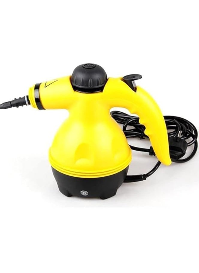 High-Temp Handheld Steam Cleaner | Multi-Surface Steamer for Kitchen, Sofa, Bathroom, Car, Floor, Grout | Portable Pressurized Carpet Cleaner | Vacuum Cleaner & Accessories