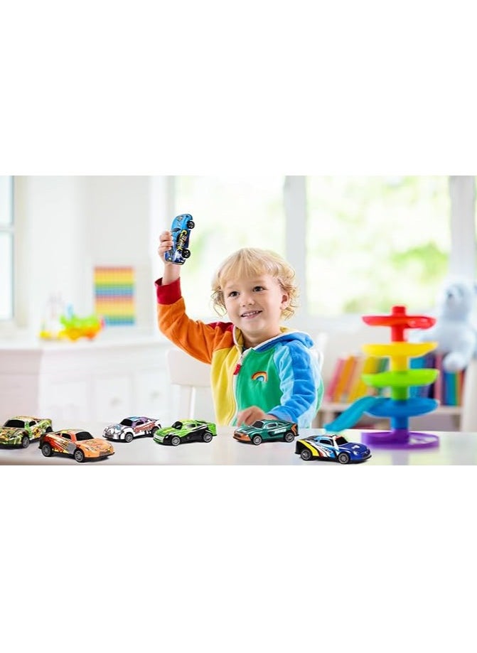 CHU DAI Children's alloy mini pull back car model boy toy car set racing car with gift box toy for children aged 3 and above (20 cars)