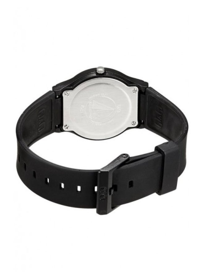 Women's Water Resistant Analog Wrist Watch VP34J023Y - 35 mm - Black