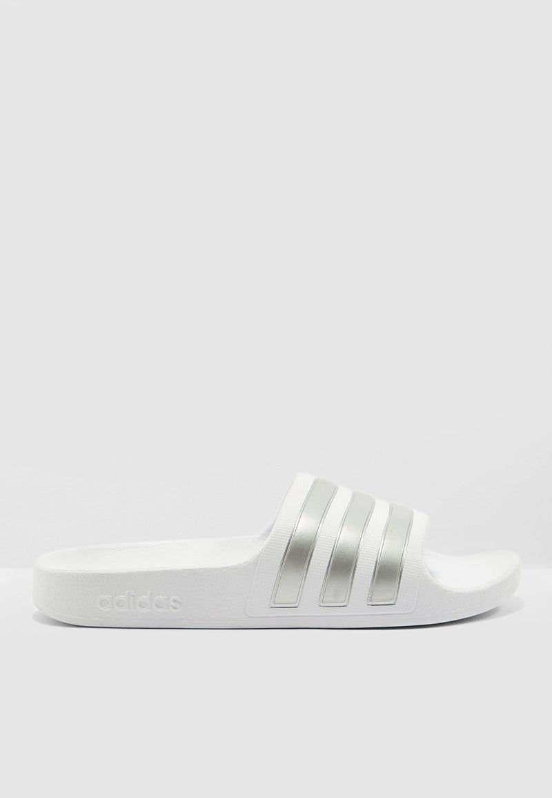 Adilette Aqua Slides White