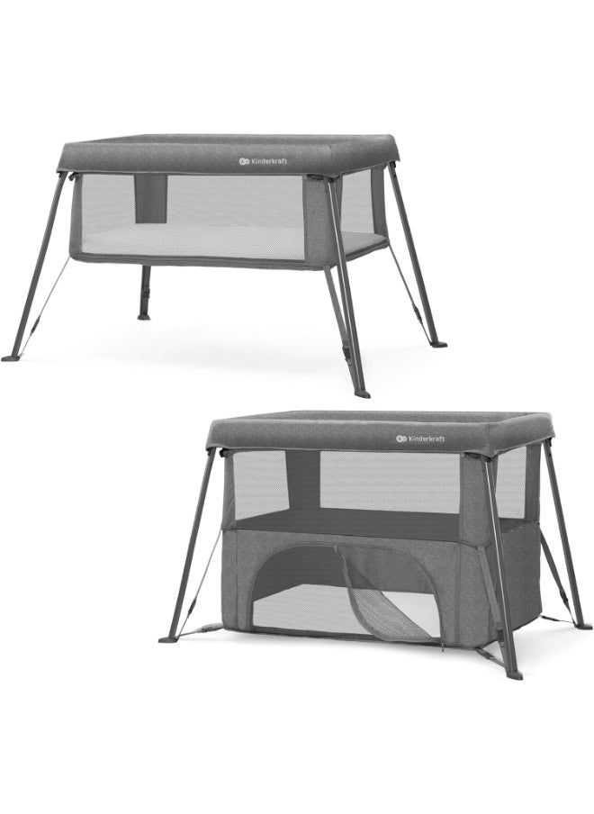 Cami 3 - In - 1 Baby Cot - Grey