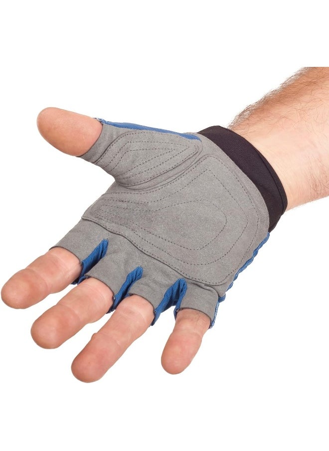 S2S Eclipse Gloves with Velcro Cuff Large - Blue