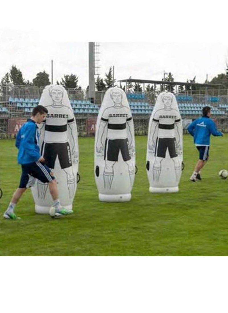 Soccer Training Equipment Pvc Inflatable Free Kick Football Dummy Goalkeeper Soccer Training Dummy